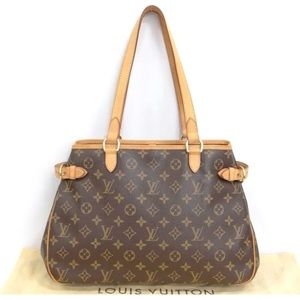 GREAT CONDITION! Authentic Louis Vuitton Batignolles Bag Shoulder Bag Handbag